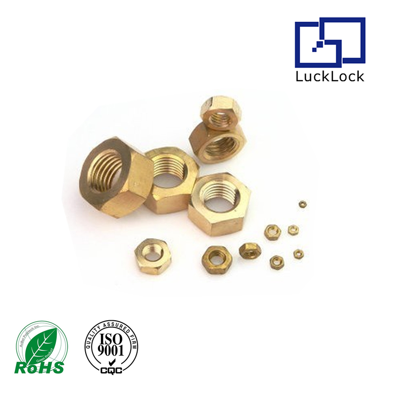 FS6233 Hexagonal Fine Copper Nut,Brass Nuts