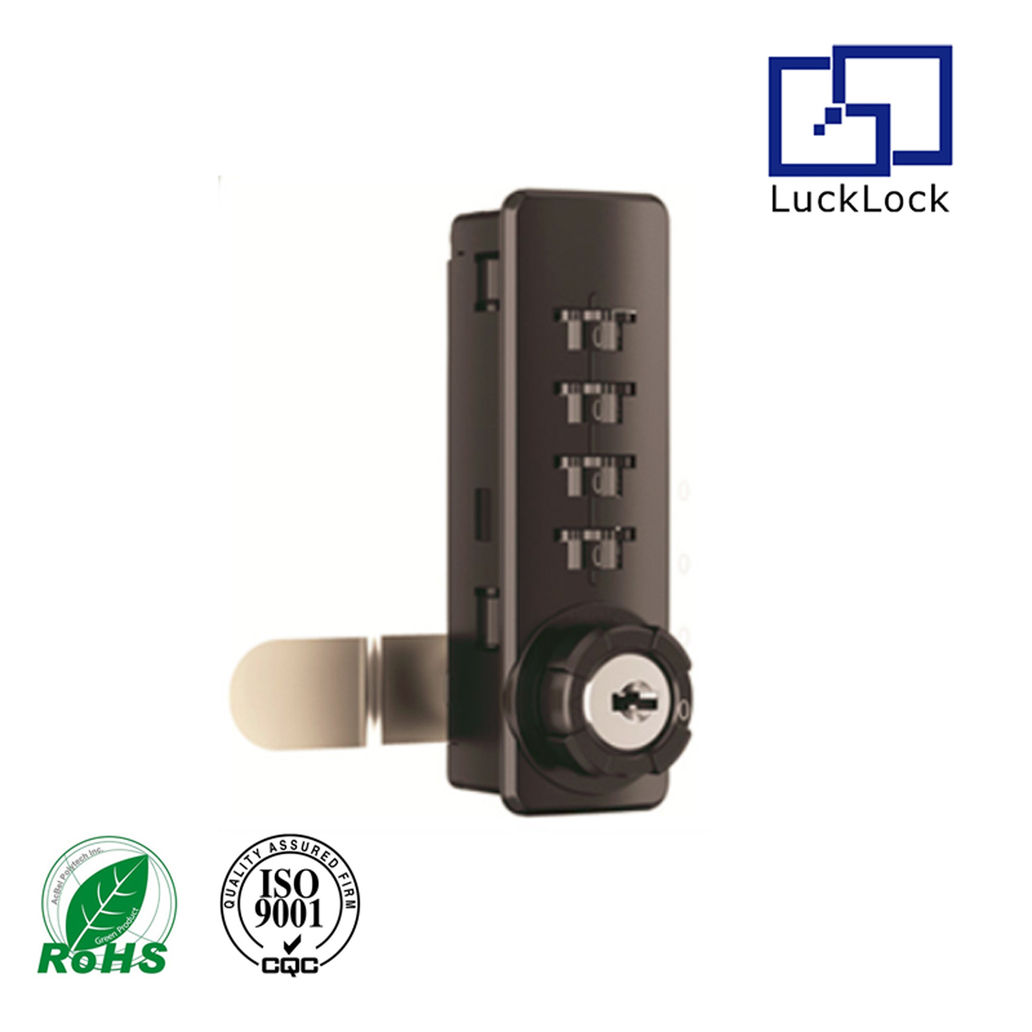 FS6298 4 Mechanical Digital Combination Panel Lock for Electrical Cabinet Door