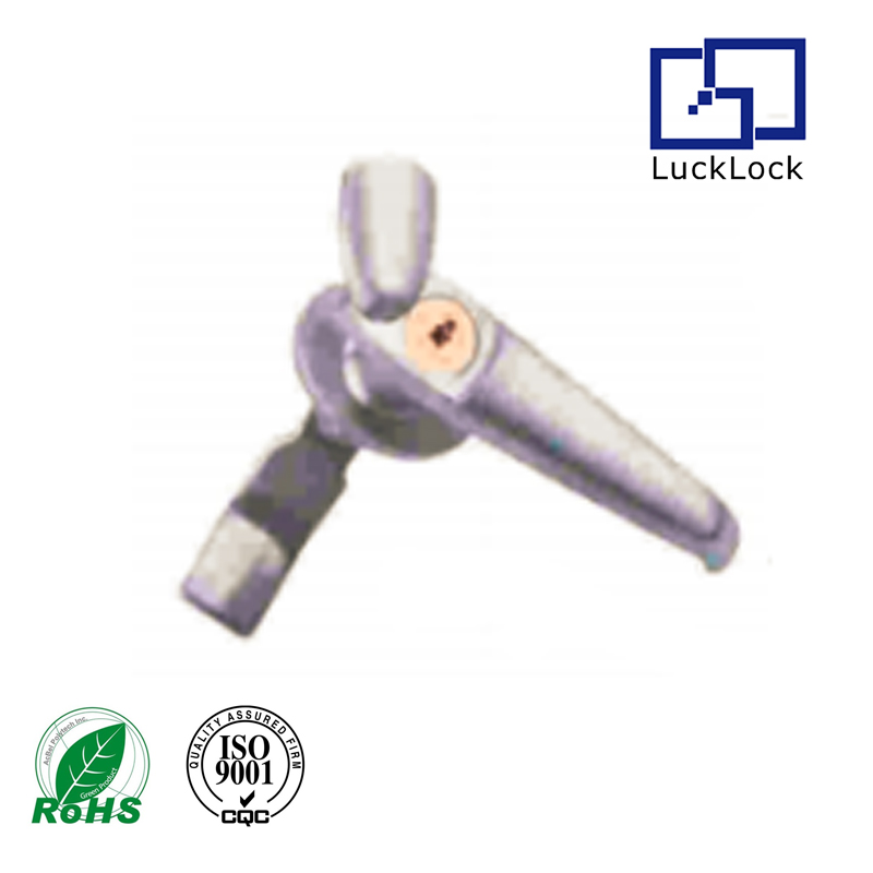 FS6251 Stainless Steel Handle Lever Door with Lock For Furniture And Electrical Safe Cabinet Box