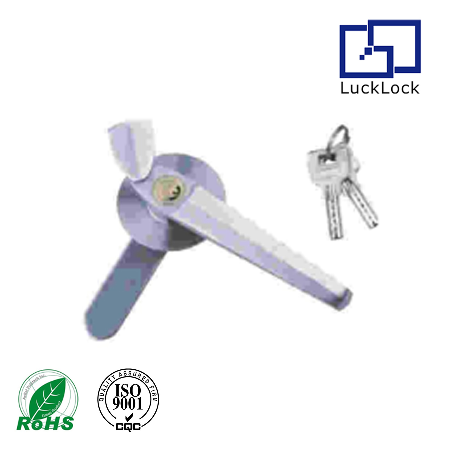 FS6255 MS306-2-1 Stainless Steel Handle Lever Door with Lock For door handle lock