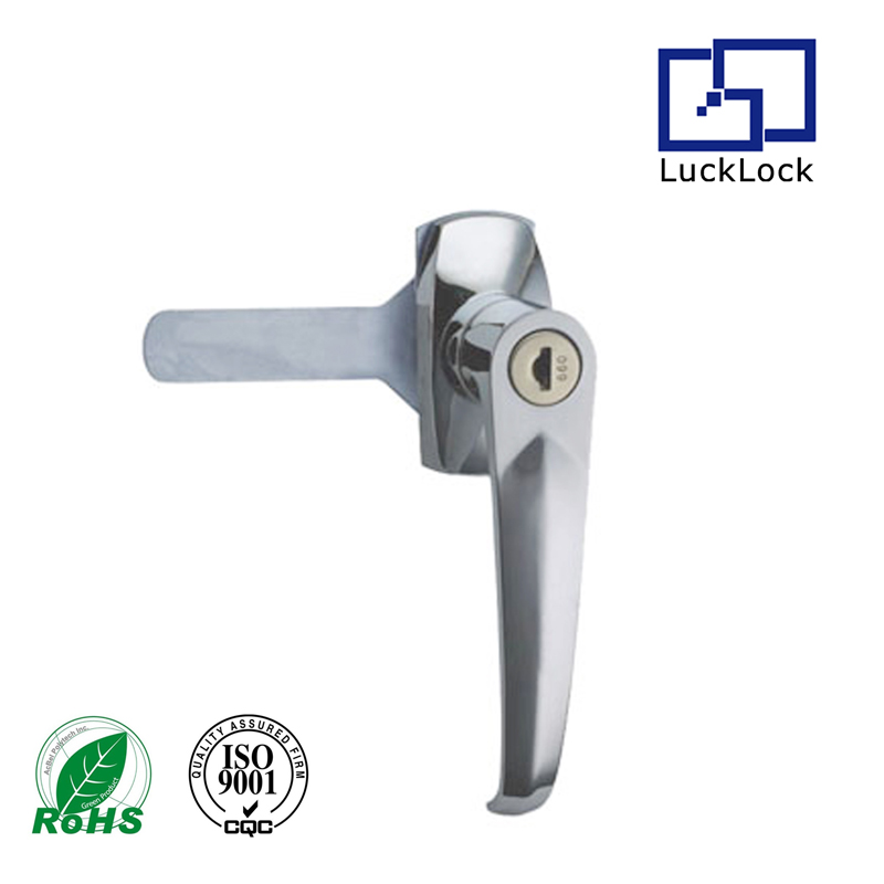 FS2349 Handle Lever Door with Lock For Furniture And Electrical Safe Cabinet Box
