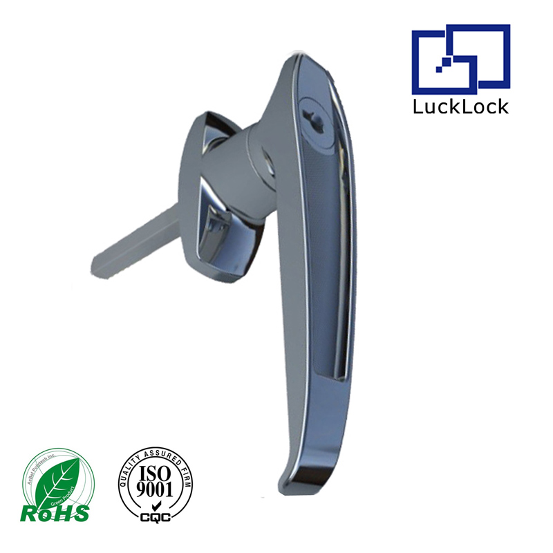 FS2343 Thumb Cylinder Handle with Locks For Furniture And Electrical Safe Box