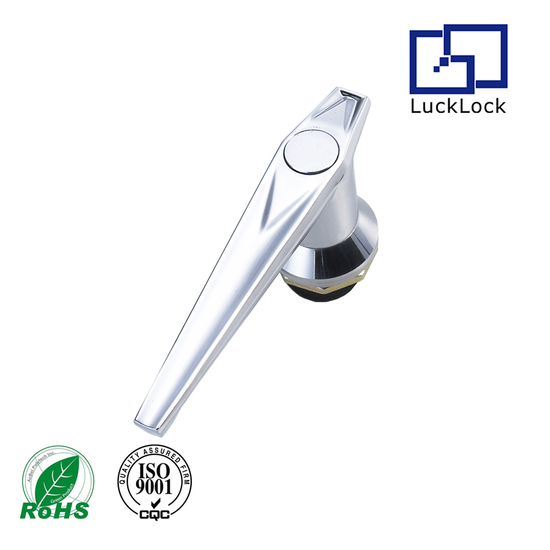 FS2004 Thumb Cylinder Handle Locks With Handle Steel For Furniture And Safe Box