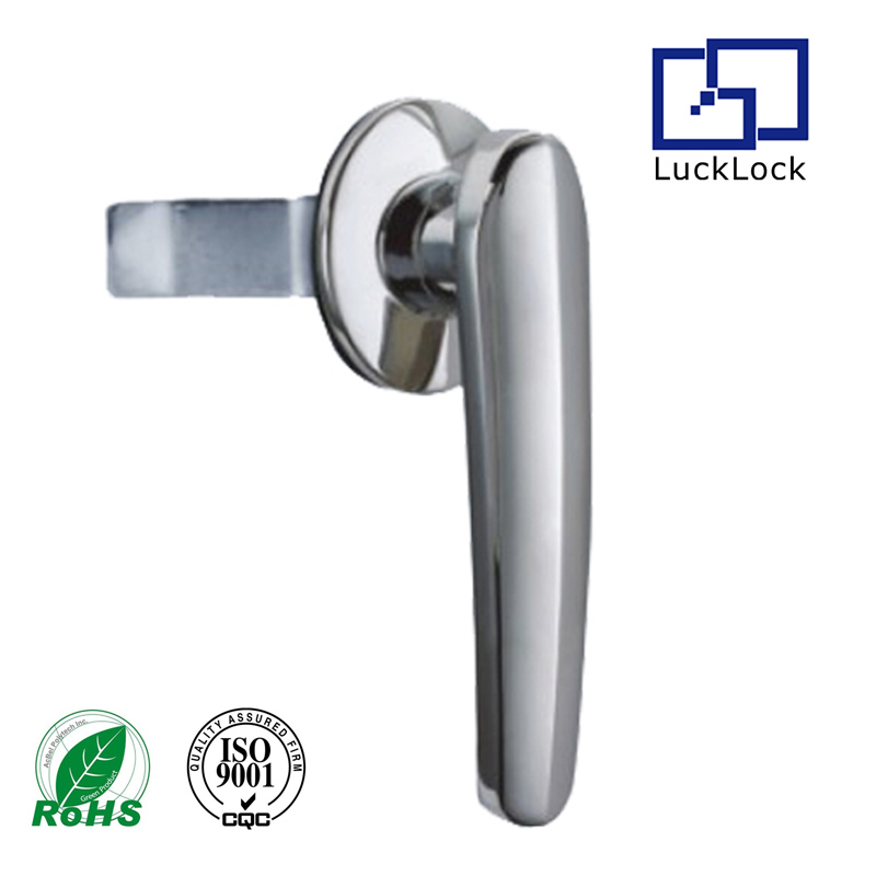 FS2396 Thumb Cylinder Handle with Locks For Furniture Cabinet Door And Electrical Safe Cabinet Box