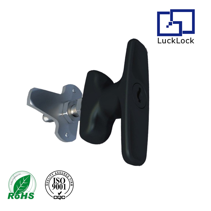 FS2339 Compression Cam Latch Hand Operated Fixed Grip T-Handle Lock