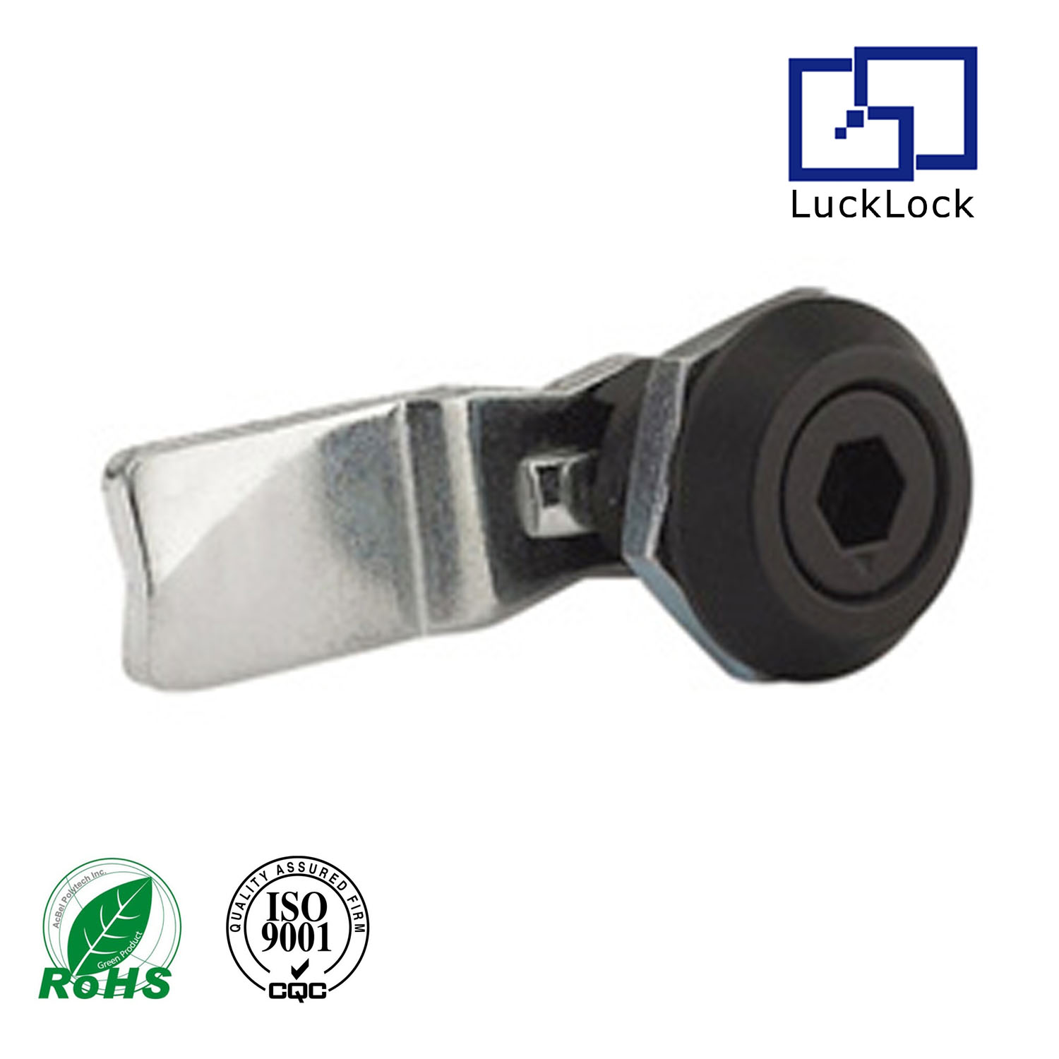 FS2455 Hex Recess tool quarter turn Cam lock for Mail -boxes lock post boxes Panel cabinet boxes metal file cabinet locks for Electric Switchgear electronic enclosure 19” racks Railway Train