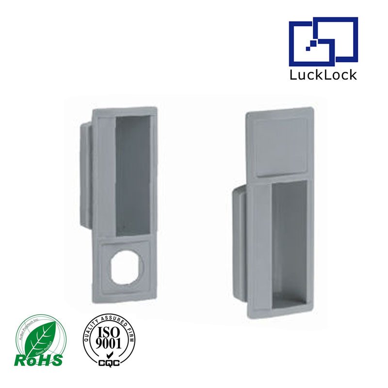 FS3086 Plastic ABS Flush Pocket Handles For Cabinet