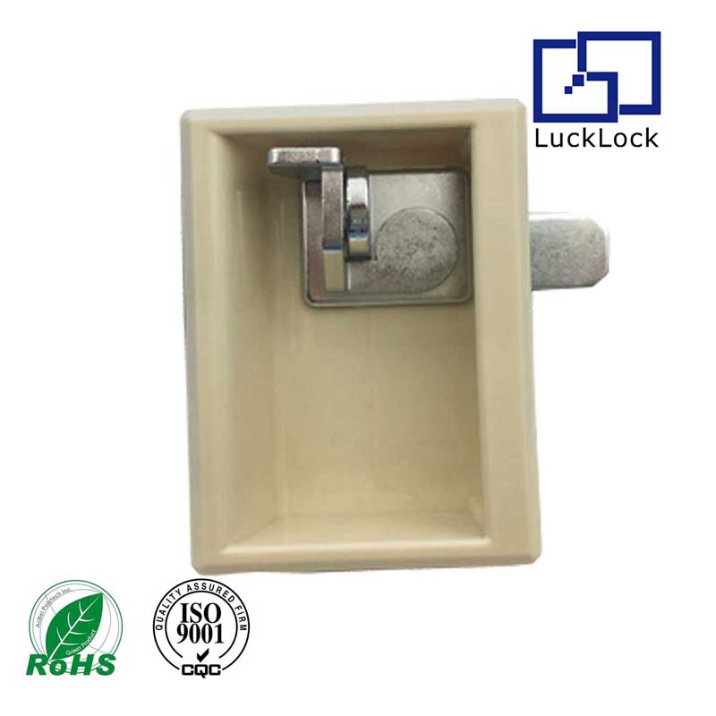 FS3236 90 Degree Right and Left Rotation ABS Housing Buckle Lock for Cabinet