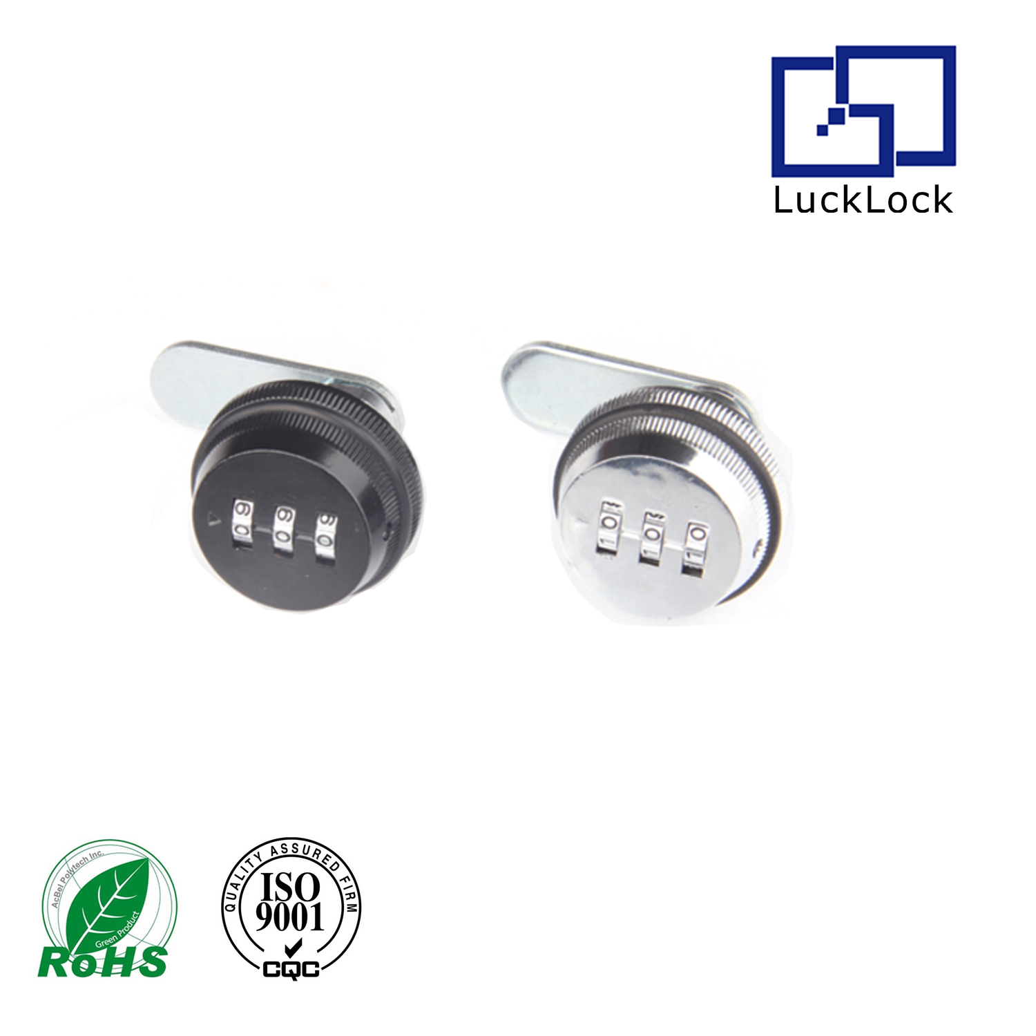 FS3107 3 Digital Resettable Keyless Gym Locker Mailbox Password Combination Cabinet Cam Lock