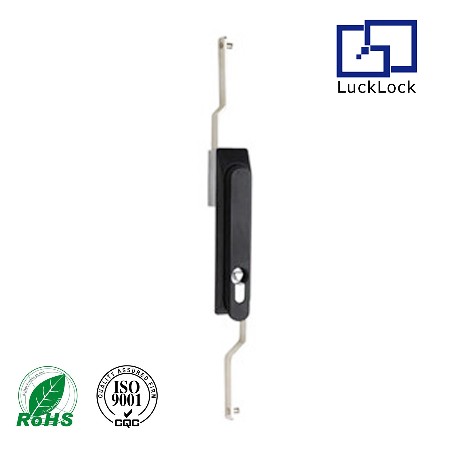 FS3183 PA6 Lock Body Rod control cabinet lock for Panel cabinet boxes metal file cabinet locks for Electric Switchgear electronic enclosure 19” racks Railway Train