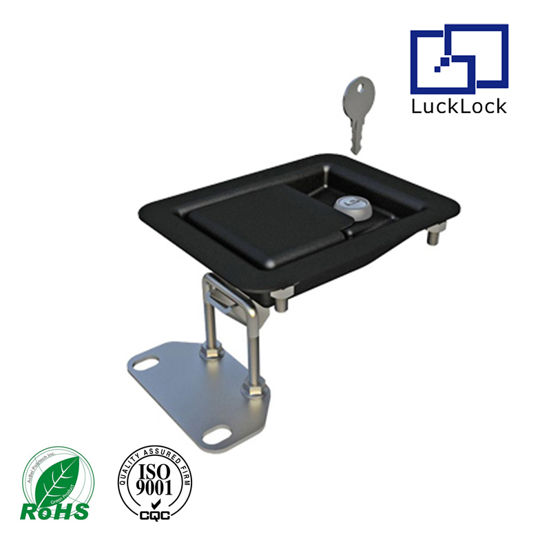 FS2121 Flush Paddle Latch With Truck Toolbox Lock for Cabinet Door