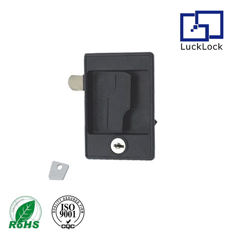 FS2395 Square Fire fighting Cabinet Lock With Handle And Flush Lock For Cupboard Door