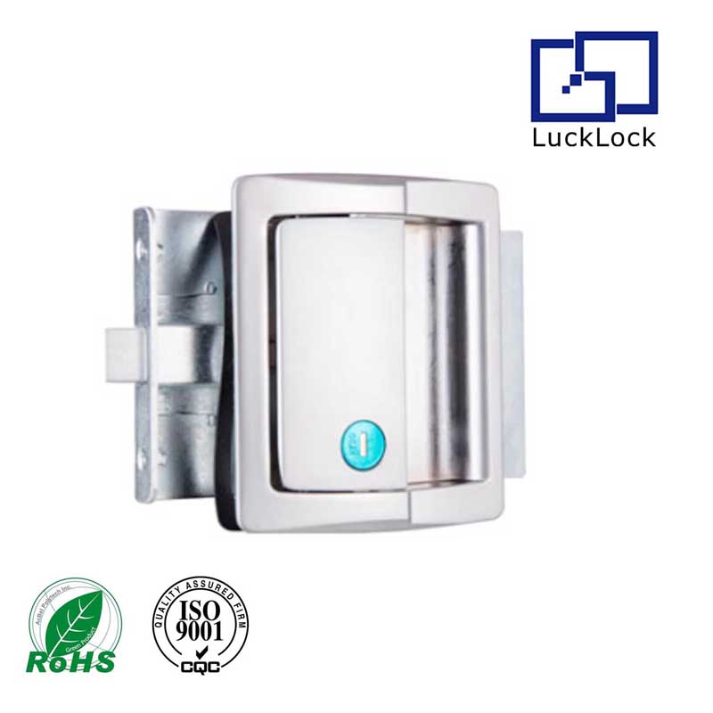 FS2416 Flush Paddle Latch With Truck Toolbox Lock for Cabinet Door