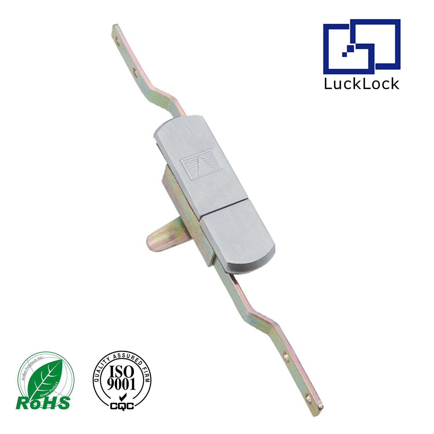 FS2223 Rod Control lock for cabinet and Network cabinets use 3 point lock swing handle rod lock Triangle Key insert with dustproof cap