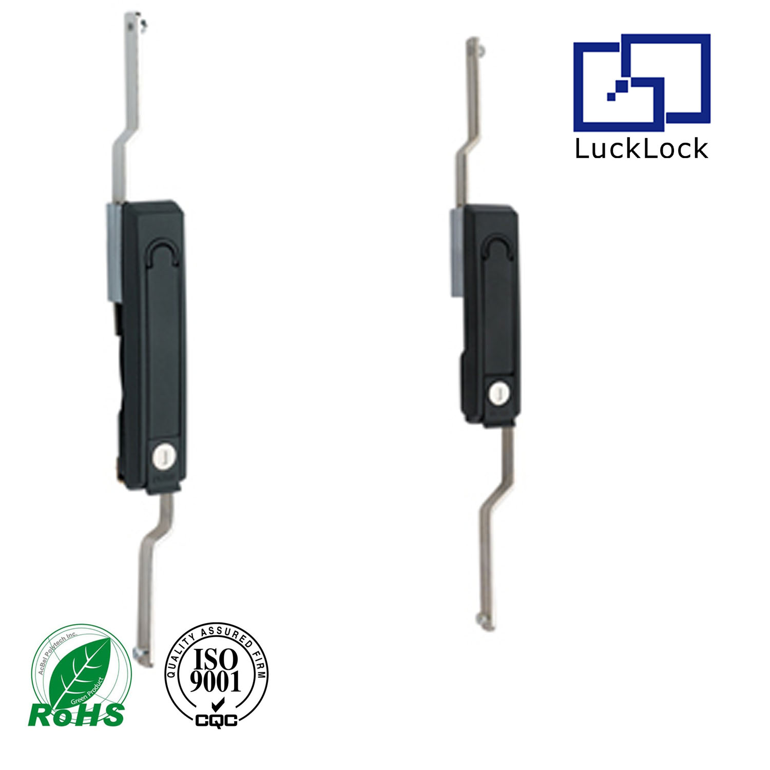 FS2074 swing handle Rod Control lock for cabinet and Network cabinets use 3 point lock swing handle rod lock