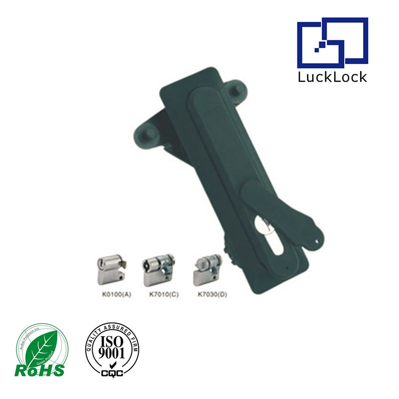 FS3141 PA66 Swing Handle Panel Cam Lock with Key for Electrical Cabinet Door