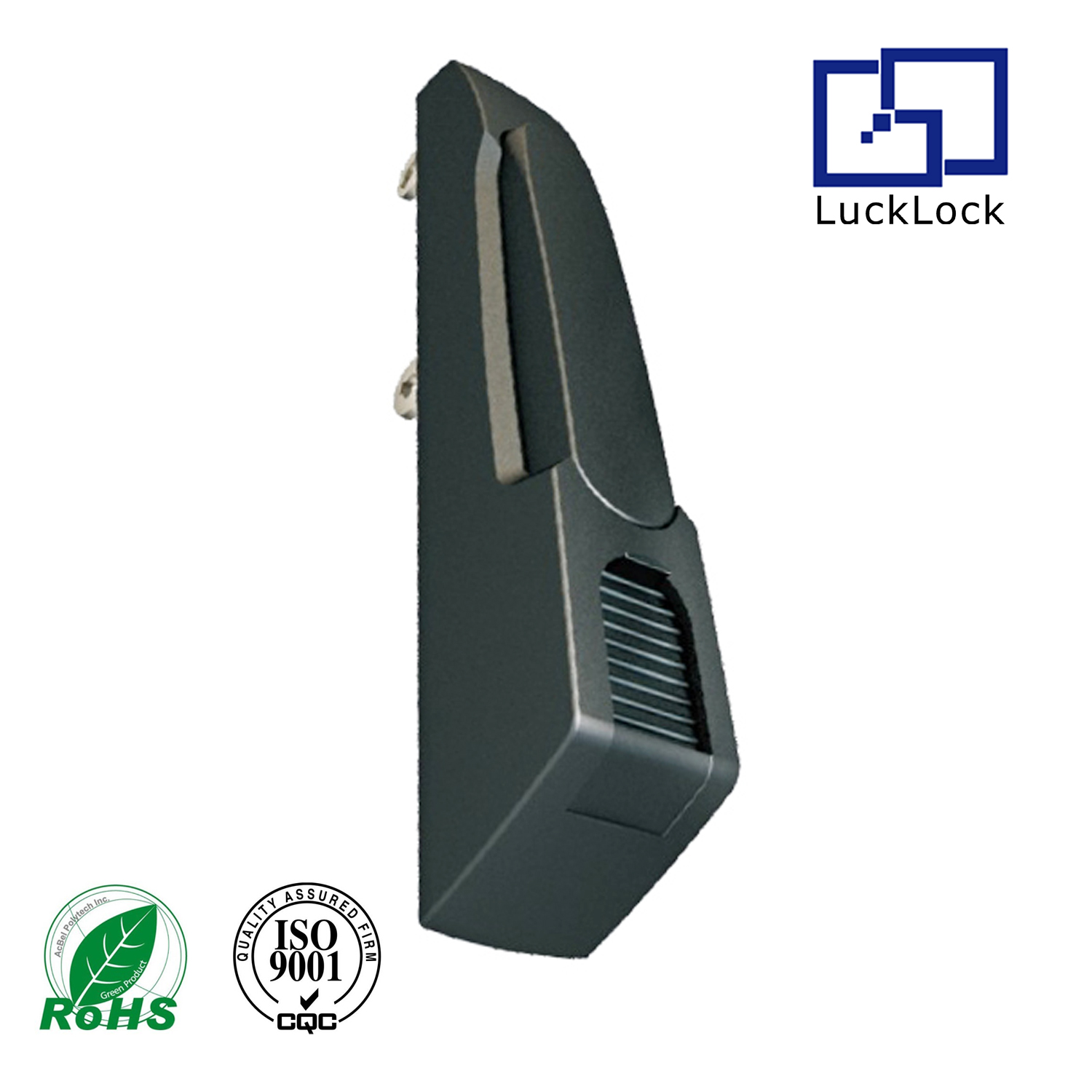 FS2420 Alluminium housing PA6 Handle and outhousing swing handle Rod Control lock for cabinet and Network cabinets use 3 point lock swing handle rod lock