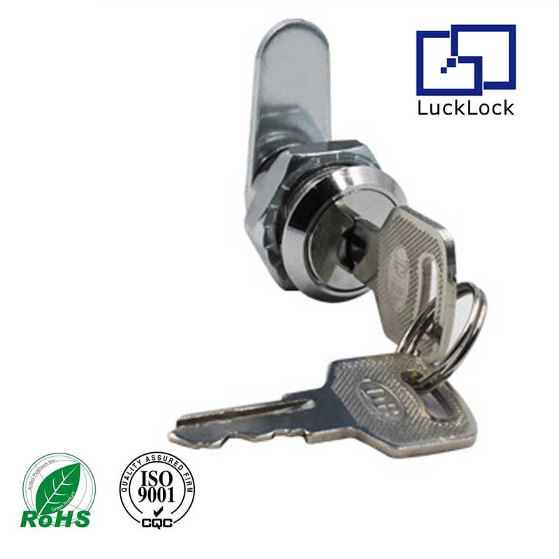 FS3117 Folded Brass Key Locker Cam Latch For Electronic Cabinet Door