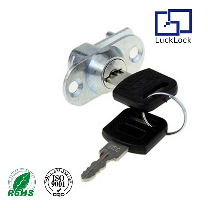 FS3196 Disc Wooden Furniture Cam Locks With Key For Pedestal Use