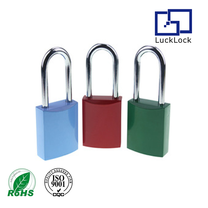 FS6124 Auto-Popup Corrosion Safety Laminated Aluminum Padlock with Master Key