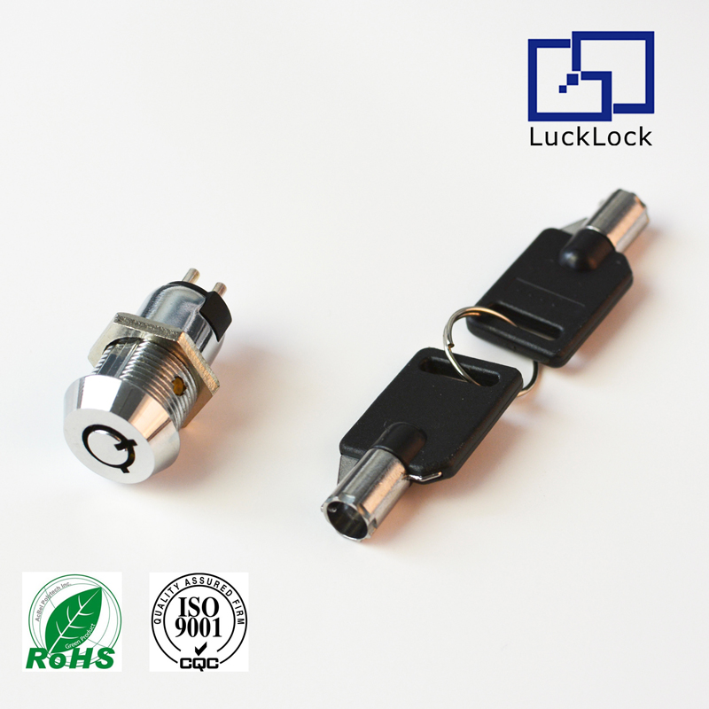 FS1270 12/16 19mm Diameter Electrical Panel Key Switch Lock
