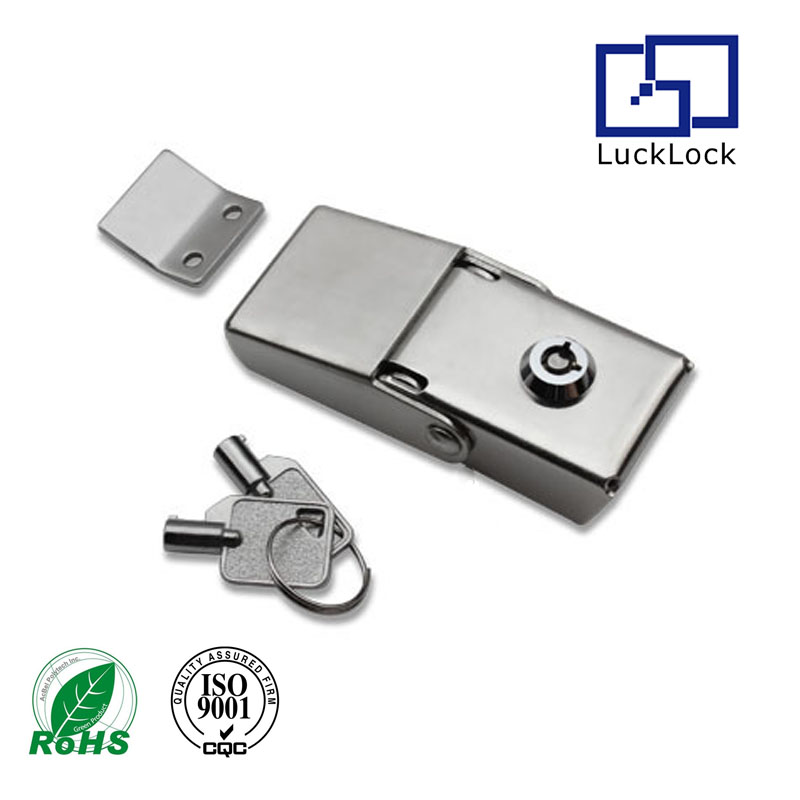 FS6149 Stainless Steel Lockable Toggle Latch with Lock Cylinder