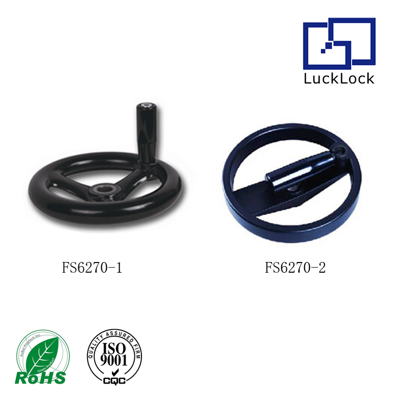 FS6270 Sewing Machine Black Round Flange Handwheel with Revolving/Double-spoke Handwheel