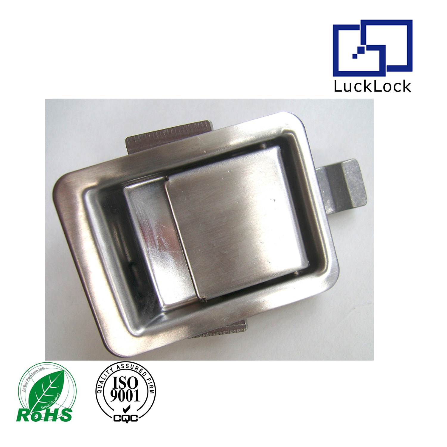 FS6389 MS858-2b Stainless Steel Flat Pull Small Buckle Lock And Corrosion Resistant Rust Plane Latch Lock