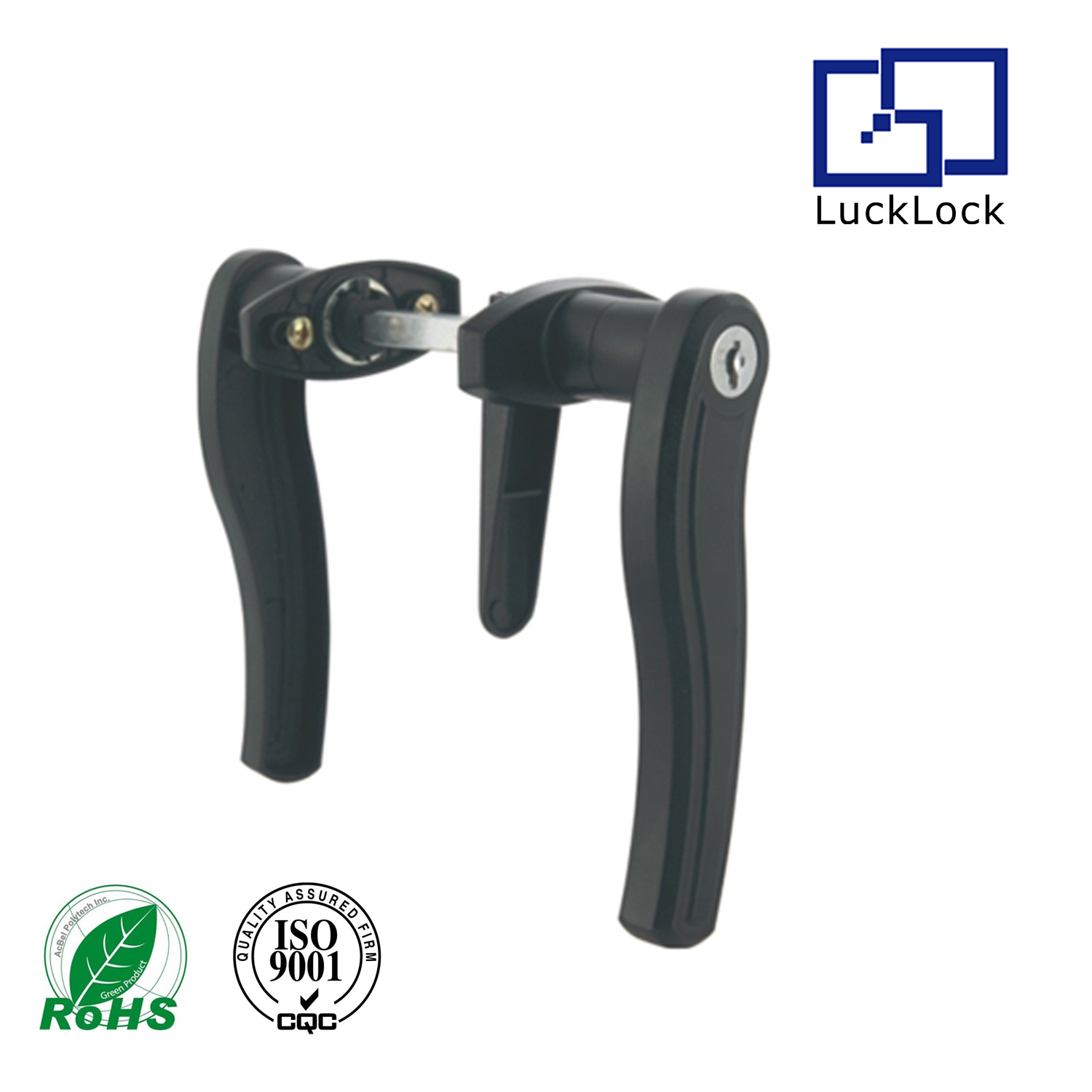 FS6344 MS302 Handle Lever Door with Lock For Furniture And Electrical Safe Box