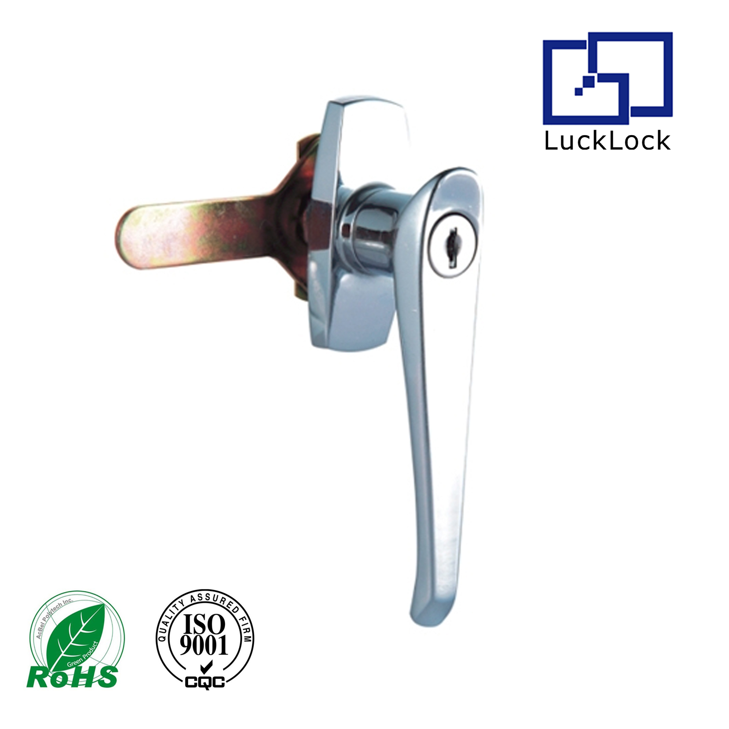 FS6347 MS309 Thumb Cylinder Handle Locks Swing Handle Steel For Furniture And Safe Box