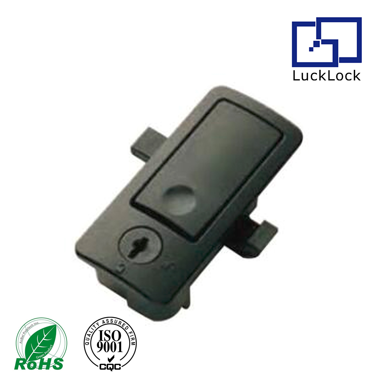 FS6334 DK725-8 Slide To Open Flush With Single Hole Push To Close Latch