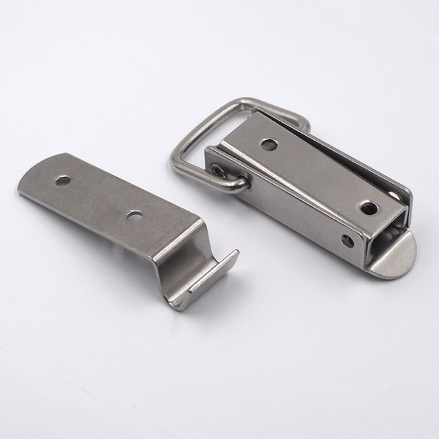 FS6471 ML3-048 Stainless Steel Adjustable Lock Buckle Toggle Latche Catch Hasp Clamp