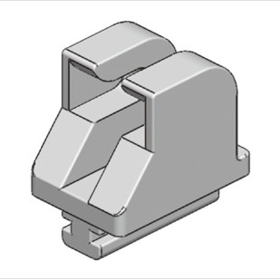RG003 Galvanized fixing buckle, lock rod positioning sleeve, guide