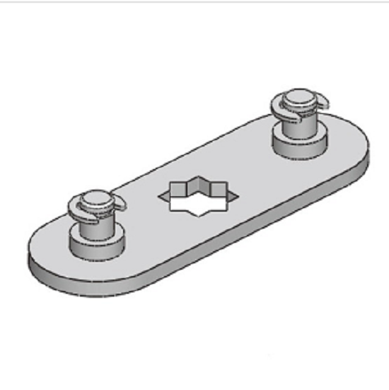 S2C Switch control power distribution cabinet door lock accessories three-point steel bolt