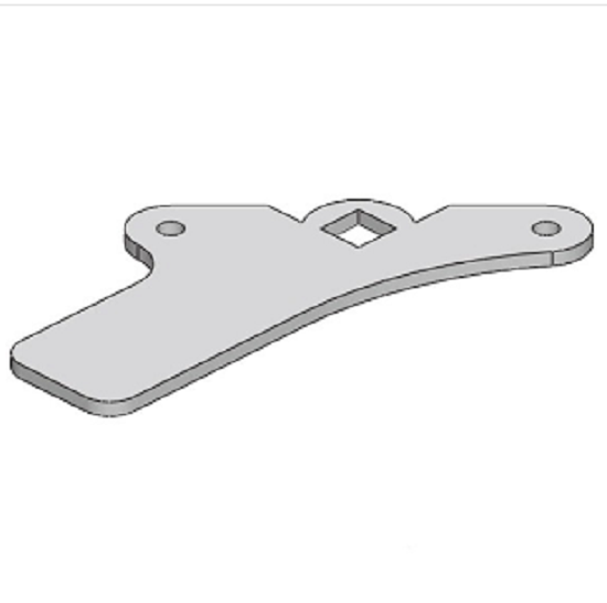 Lock accessories S3B6500, AB lock plate steel bolt