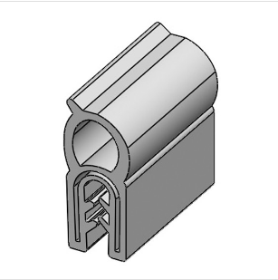 MFT003 004 005 007 010 Steel plate electromechanical cabinet side foam mechanical cabinet door compound self-locking groove rubber strip