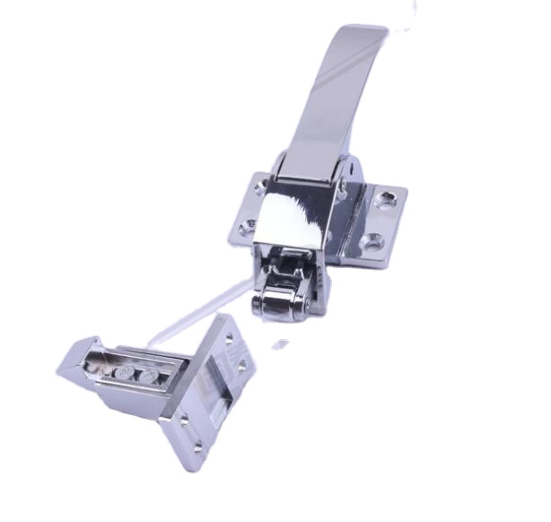 FS6849 Zinc Alloy Boat Motorhome Caravan Trailer Rv Push Button Locks Handle Press Cabinet Door Lock