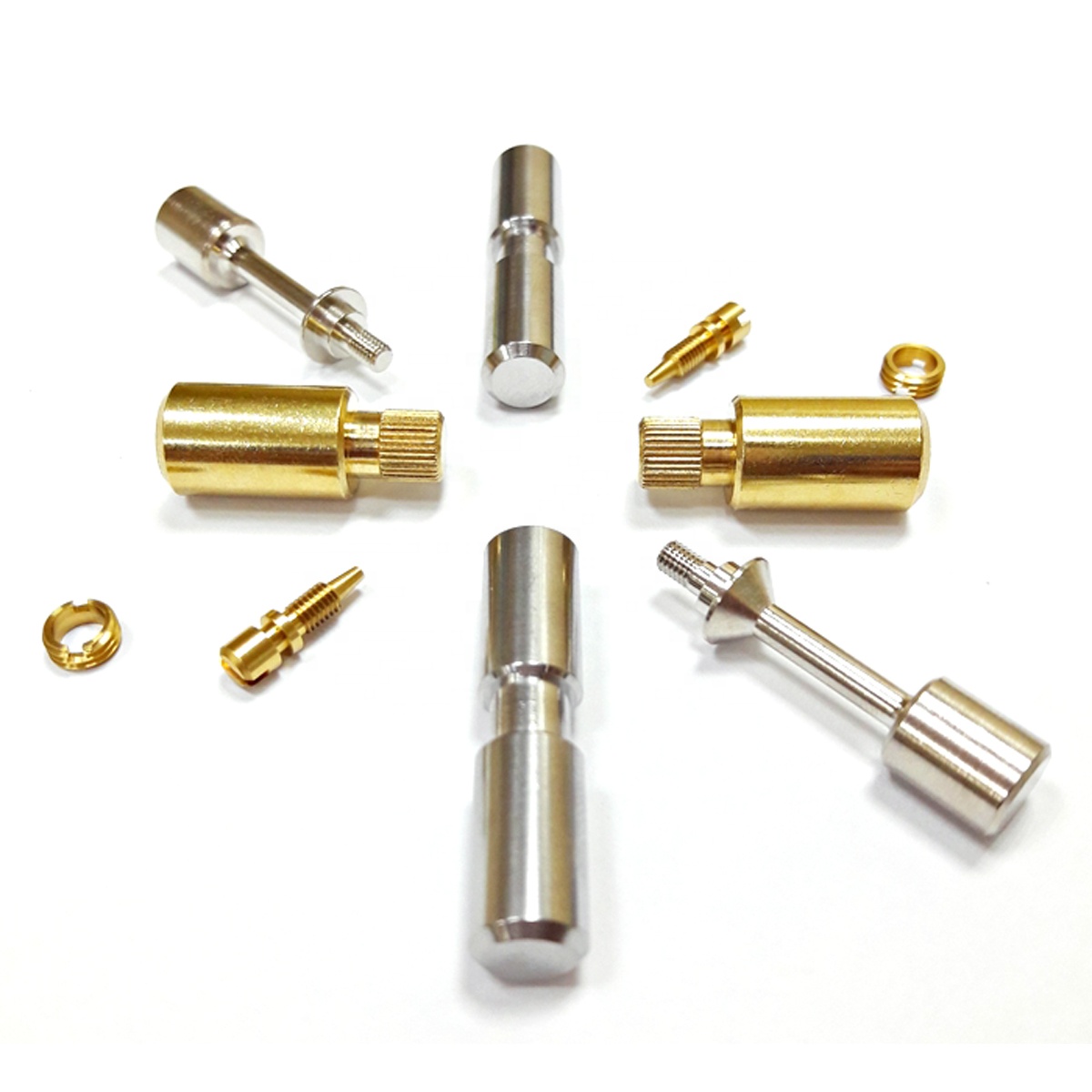FS6474 OEM high quality CITIZEN A20 MACHINE Precision Medical Equipment Machining Turning stainless steel Brass cnc parts