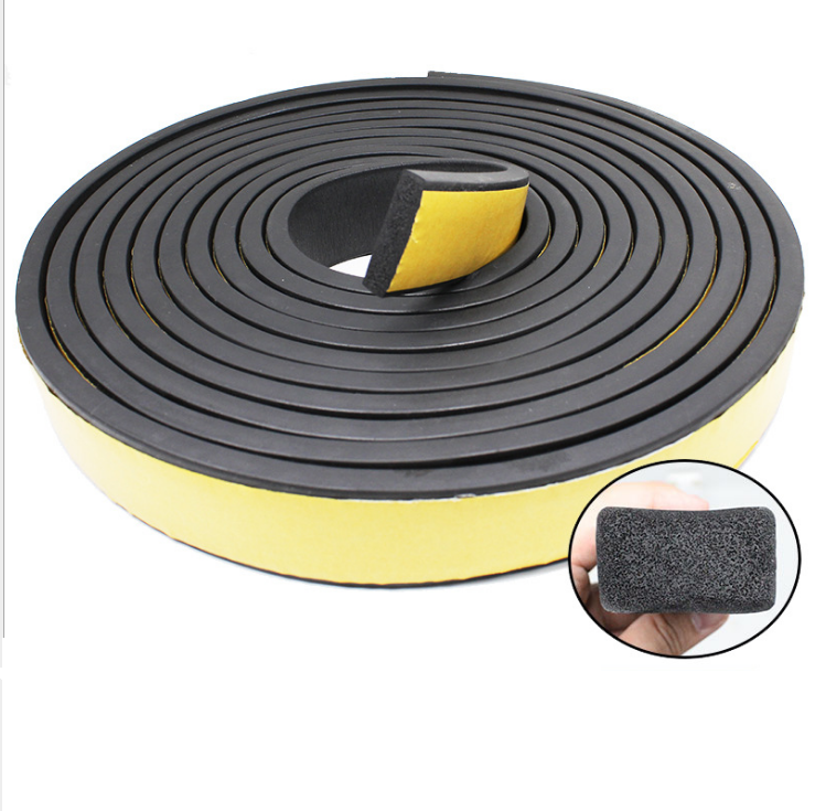 MFT01 Sealing strip self-adhesive sponge strip epdm distribution box EPDM rubber flat foam distribution cabinet sheet metal