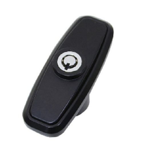 FS6799 MS324-3 Rotate 180 Degree To Open Zinc Alloy Handle Lock Painted Black Base