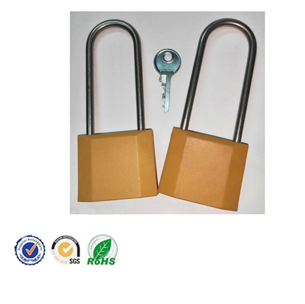 FS6710 Brass Key Combination Master Lock Safety Iron Mini Tsa Plastic Electronic Handle Type Latch China Code Padlock