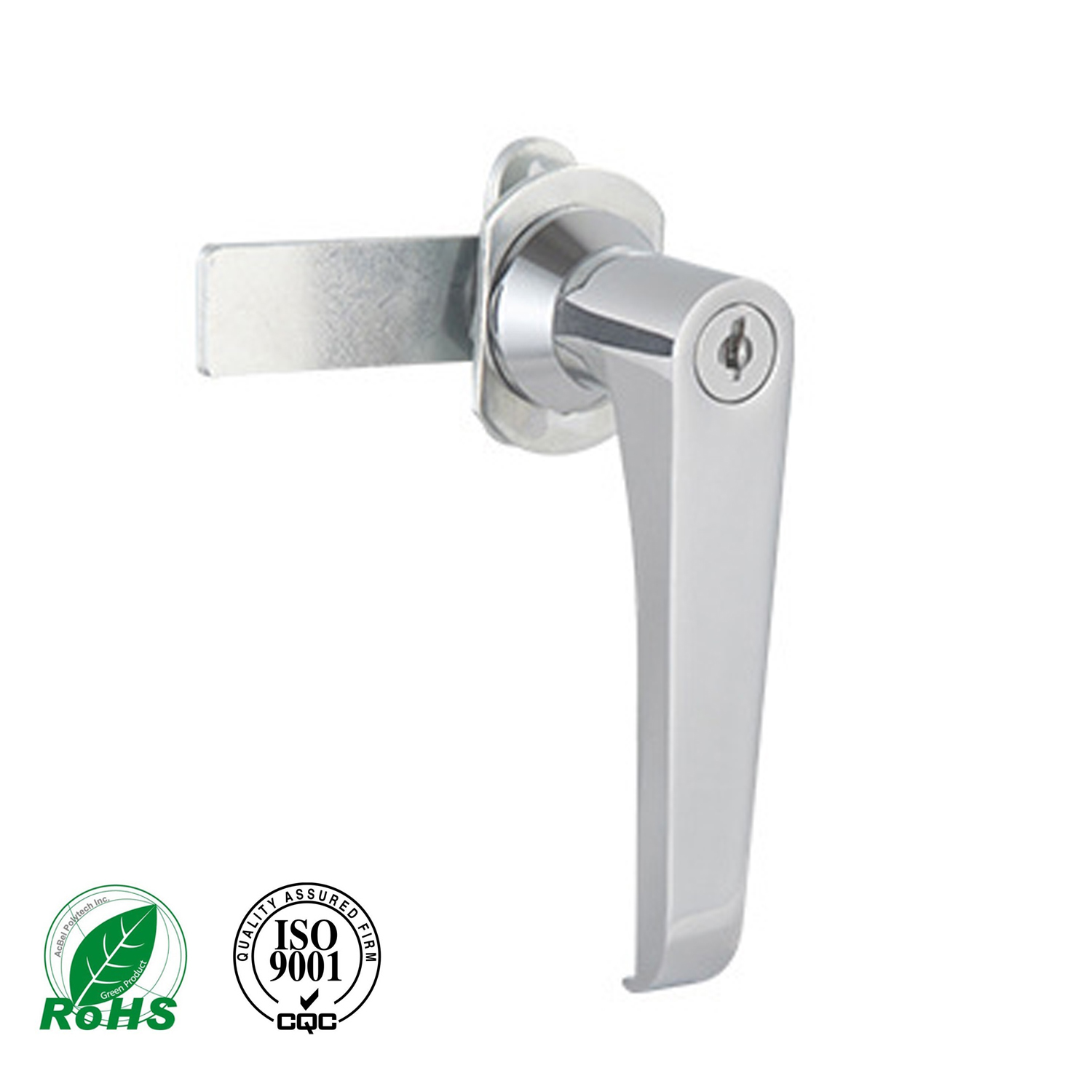 FS2321 Lock Glass Aluminium Car Pull Cabinet Kitchen Main Industrial Door Original Cabinet Door Handle lock