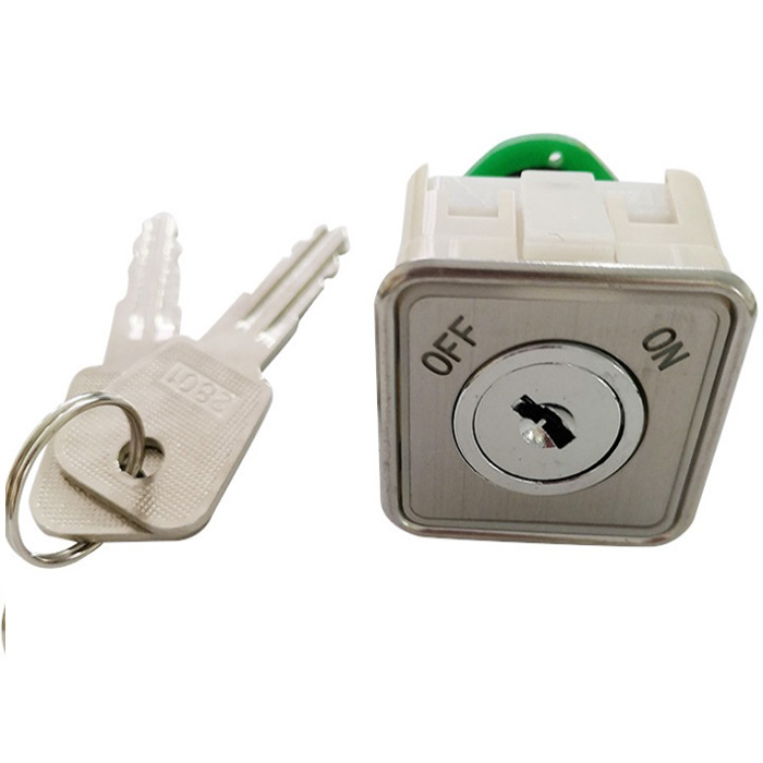 FS6726 Zinc Die Factory Custom CK2912 Square Cam Lock Switch Power Lock Mechanical Lock