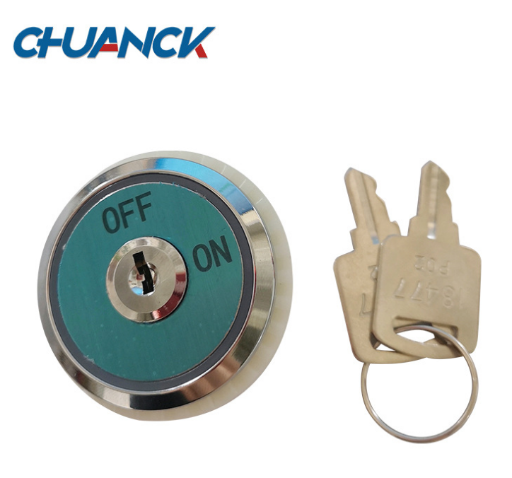 FS6725 Opening 37MM Elevator Control Box Cam Lock Industrial Chassis Cabinet Lock With Key