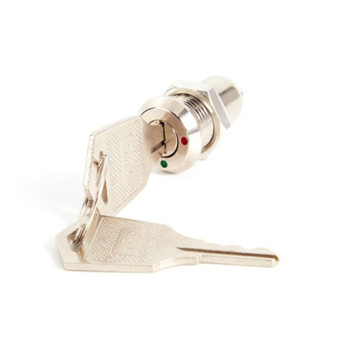FS6738 Power Lock Key Switch Elevator Mechanical Equipment Reset Power Lock Security Alarm Electronic Switch Lock