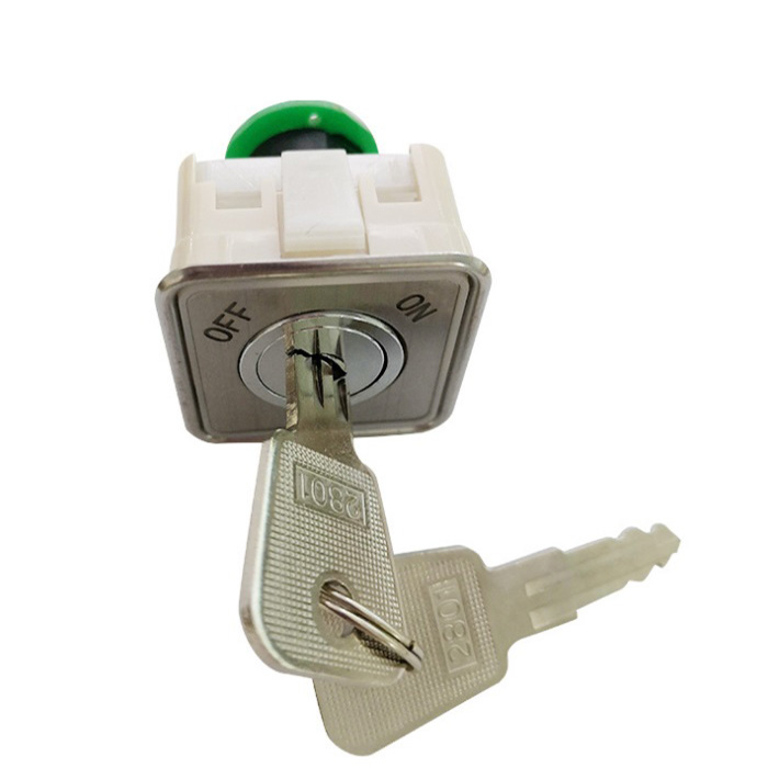 FS6739 CK2912 Square Lock 32.8MM Lock Key Switch Power Lock Mechanical Lock