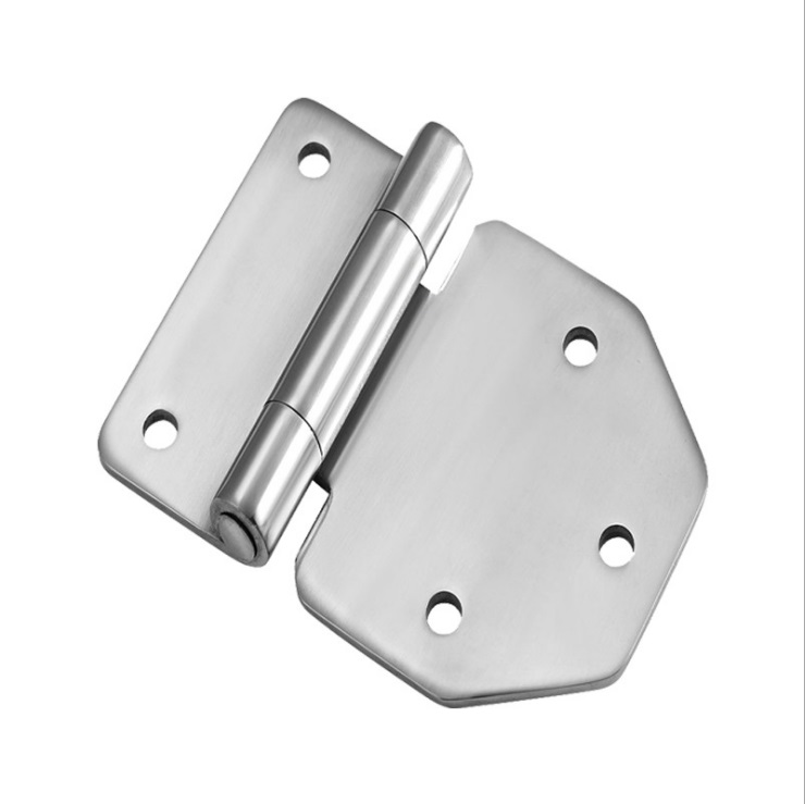 with Screws ZXHAO 304 Stainless Steel MA-08 Mortise Mount Hidden Gate Cross Hinges 