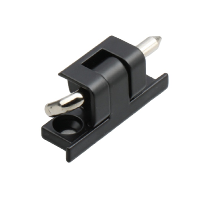 FS1046 CL211 Pivot Cabinet Die Black Latch Compression Zinc Alloy Remove Hinge