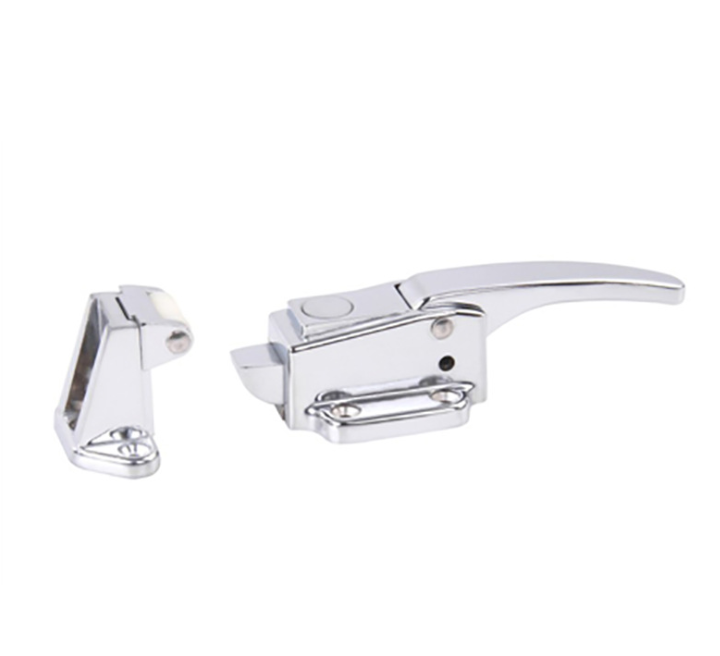 FS6661 Refrigerator Door Handle With Locks And Keys Freezer Door Handle Lock