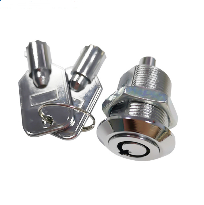 FS6717 High Quality 19MM Zinc Alloy Desk Furniture Expansion Cylinder Locks Push Cabinet Drawer Door Cam Lock